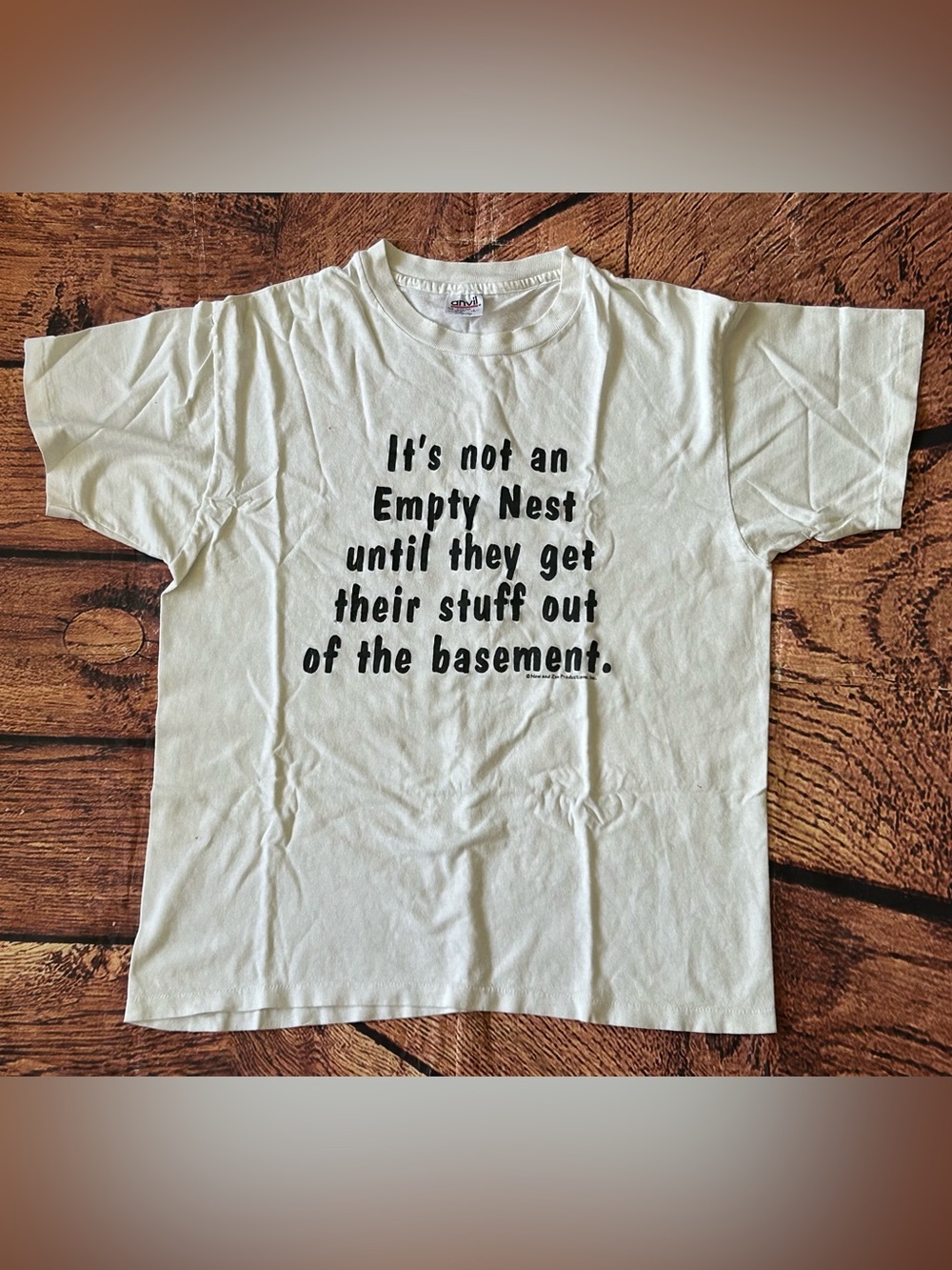 Vintage 90s Now And Zen Funny T-Shirt It’s Not A Empty Nest Size L